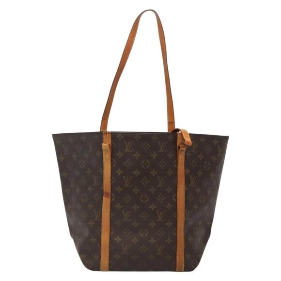 LOUIS VUITTON Monogram Sac Shopping Tote Bag - Picture 1 of 14
